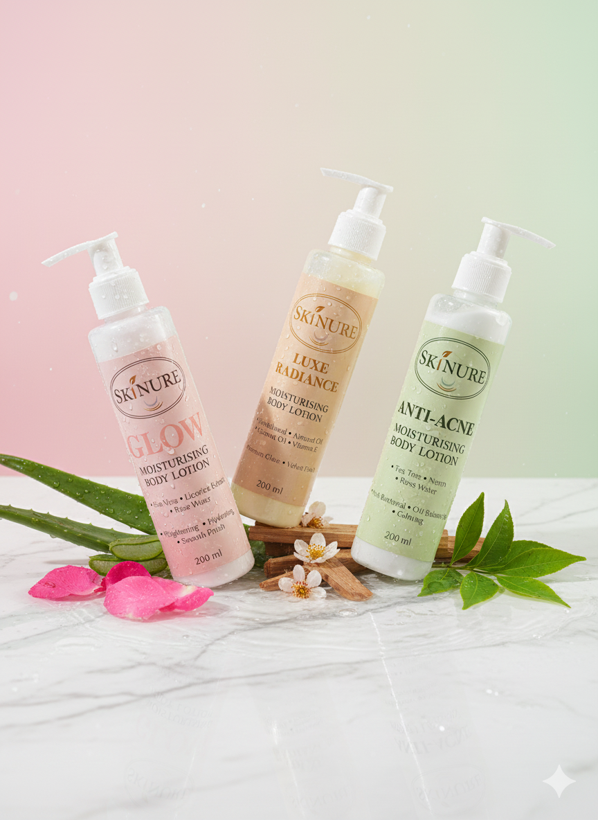 Skinure Premium Body Lotion Collection (3 Variants)